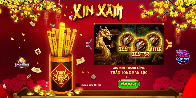 Chơi game nổ hũ uy tín Xin xăm