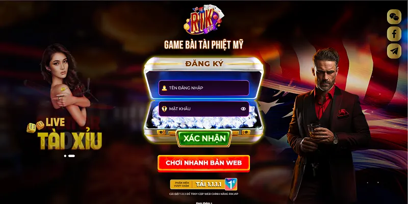 Thông tin tổng quan về cổng game Rikvip