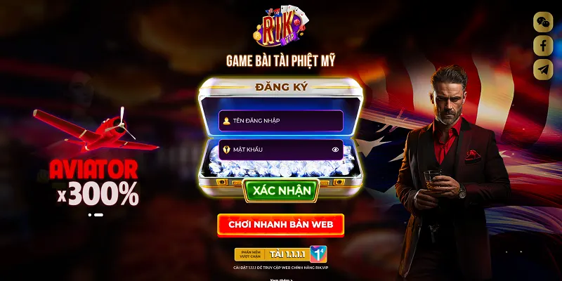 Cổng game Rikvip - Sân chơi game bài đổi thưởng uy tín số 1 Châu Á