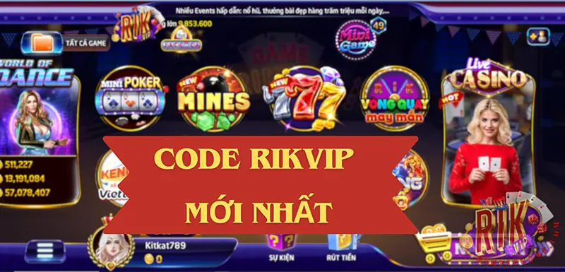 lấy code Rikvip